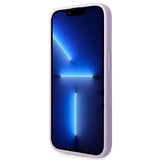 Guess Saffiano Strap Case for iPhone 14 Pro - Purple