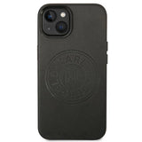 Karl Lagerfeld Leather Perforated Logo Case for iPhone 14 Plus - Black