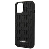 Karl Lagerfeld 3D Monogram Case for iPhone 14 Plus - Black