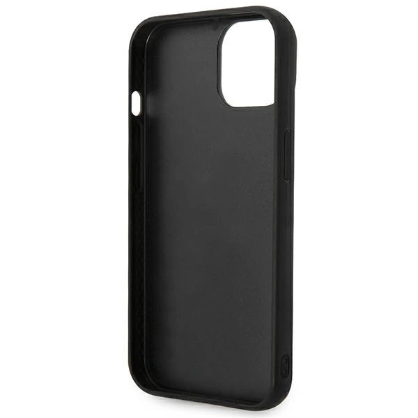 Karl Lagerfeld 3D Monogram Case for iPhone 14 Plus - Black