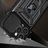 Hybrid Armor Camshield-hylster til iPhone 14 Plus.