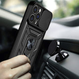 Hybrid Armor Camshield-hylster til iPhone 14 Plus.