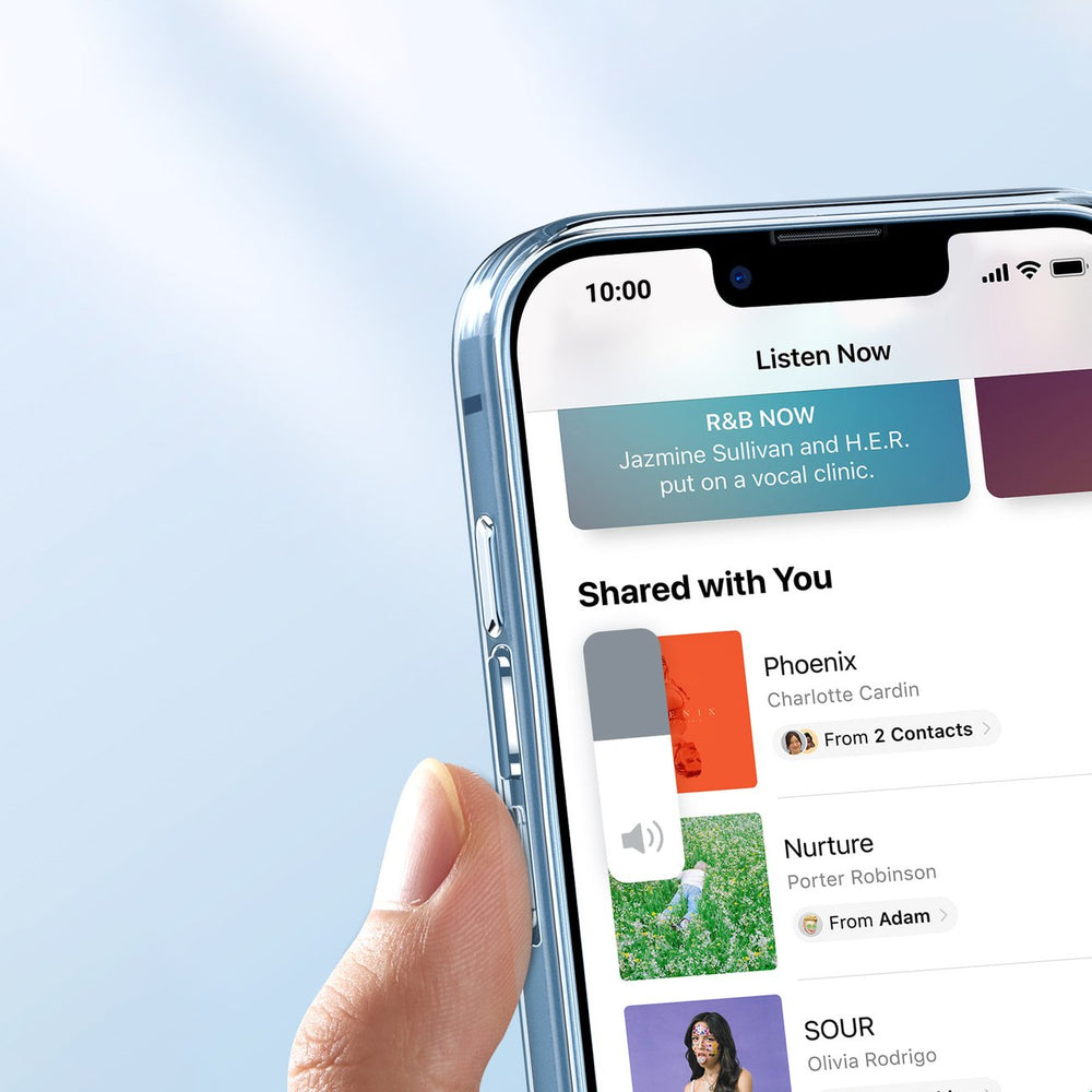 Ugreen Classy Clear Enhanced Protective Protective Case for iPhone 14 Plus Transparent (LP618) med Gel Frame Classy Clear Enhanced Protective Case
