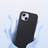 Ugreen LP626 Silky Silicone Protective Case Rubber Flexible Silicone Phone Case til iPhone 14 Plus Sort (90920)