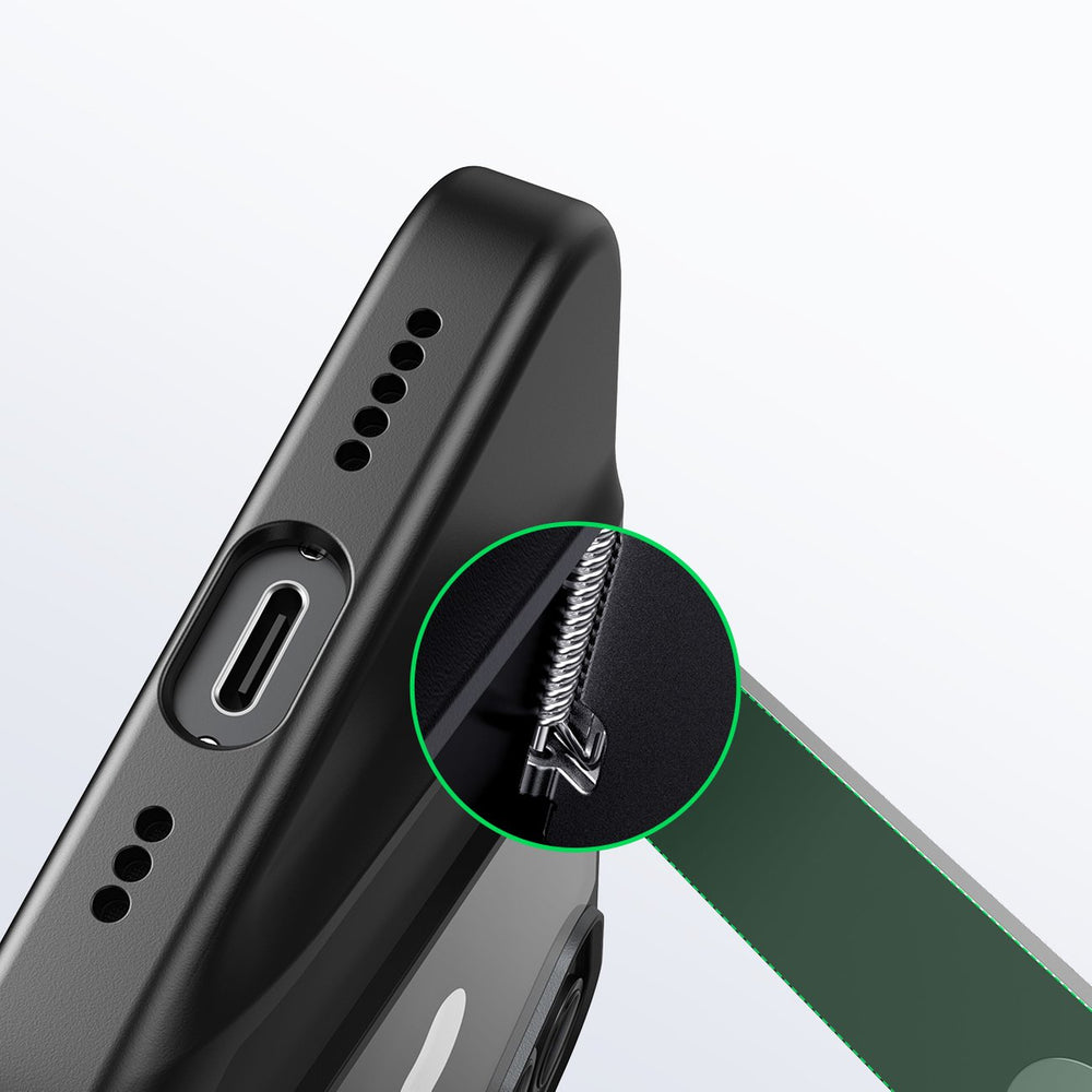 Ugreen LP633 Kickstand Protective Case Hard Cover med Gel Frame og Indbygget Stativ til iPhone 14 (90924)