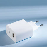 Xiaomi Travel Charger Combo hurtigoplader USB-A / USB-C 33W PD hvid (BHR4996GL)
