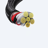 Baseus Tungsten Gold USB-A til USB-C kabel 480Mb/s 100W 1m sort (CAWJ000001)