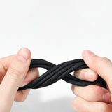 Baseus Tungsten Gold USB-A til USB-C kabel 480Mb/s 100W 1m sort (CAWJ000001)