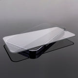 Wozinsky Full Glue Infinix Hot 12i Full Screen Tempered Glass med Frame sort (case friendly)