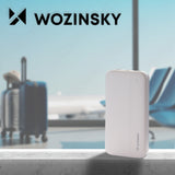 Wozinsky powerbank Li-Po 10000mAh 2 x USB hvid (WPBWE1)