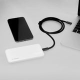 Wozinsky powerbank Li-Po 10000mAh 2 x USB hvid (WPBWE1)