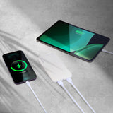 Wozinsky powerbank Li-Po 10000mAh 2 x USB hvid (WPBWE1)