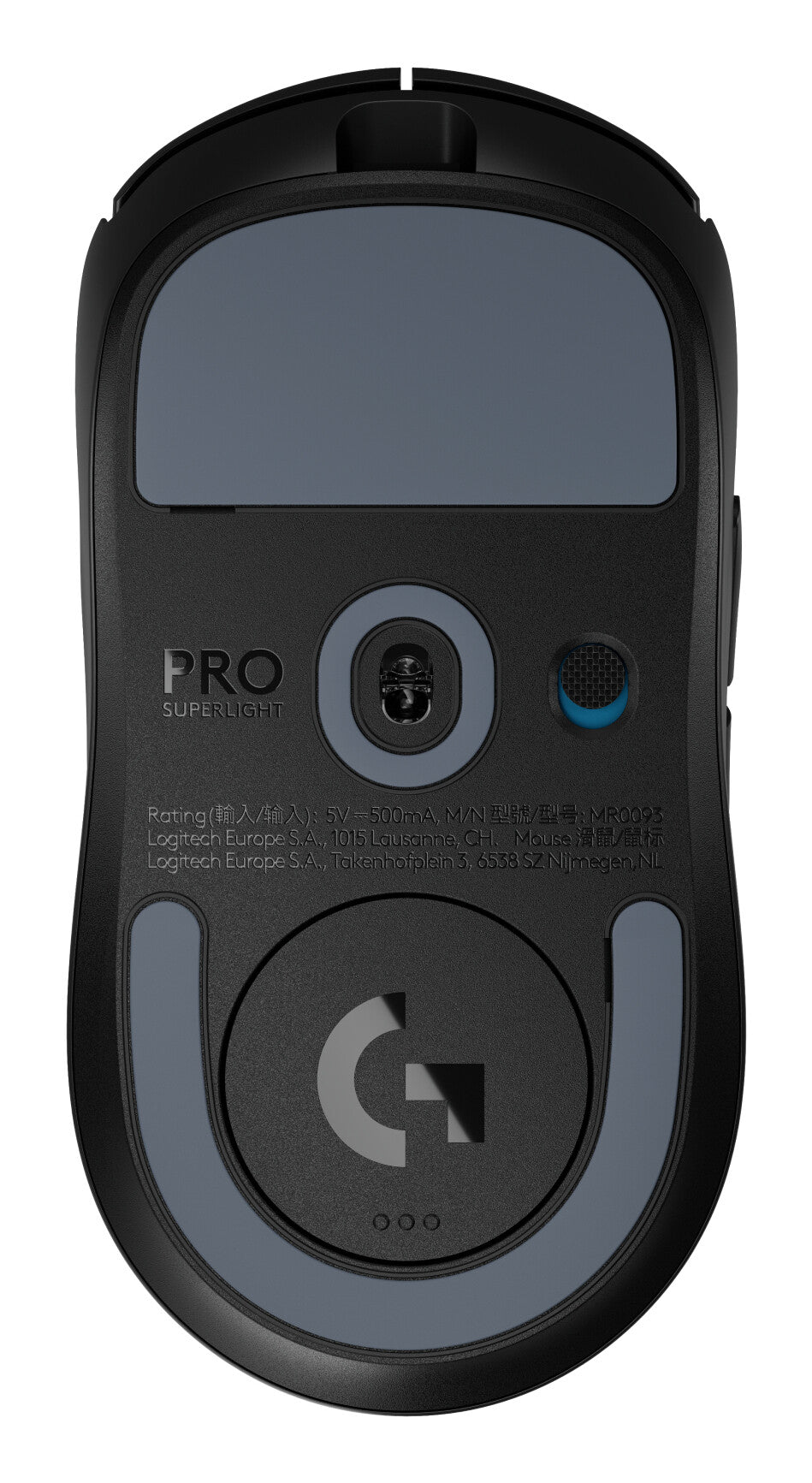 Logitech G 910-006630 mouse Gaming Right-hand RF Wireless Optical 32000 DPI