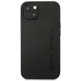 AMG AMHCP14MDOLBK iPhone 14 Plus 6.7 "black / black hardcase Leather Hot Stamped