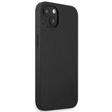 AMG AMHCP14SDOLBK iPhone 14 6.1 "black / black hardcase Leather Hot Stamped