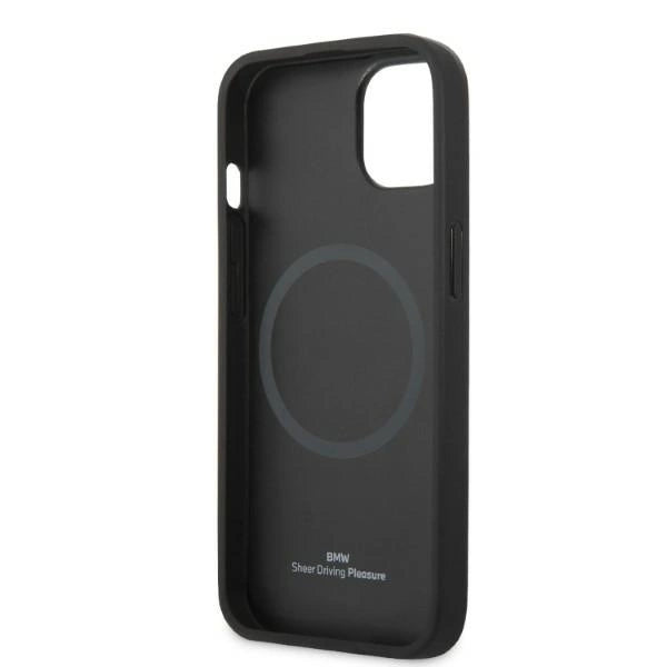 Case BMW BMHMP14MSLLBK iPhone 14 Plus 6.7 "black / black hardcase Signature Logo Imprint Magsafe