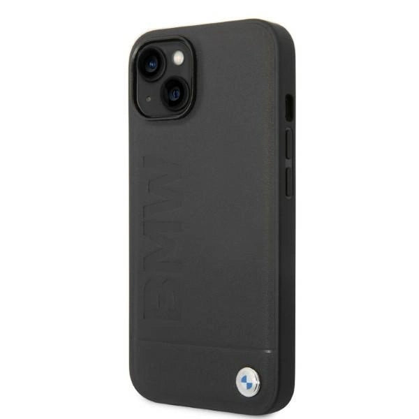 Case BMW BMHMP14SSLLBK iPhone 14 6.1 " sort / sort hårdkasse Signatur Logo Imprint Magsafe