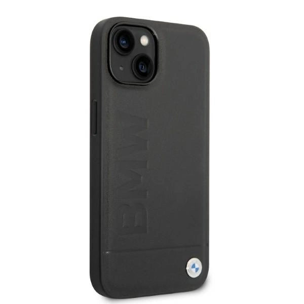 Case BMW BMHMP14SSLLBK iPhone 14 6.1 " sort / sort hårdkasse Signatur Logo Imprint Magsafe