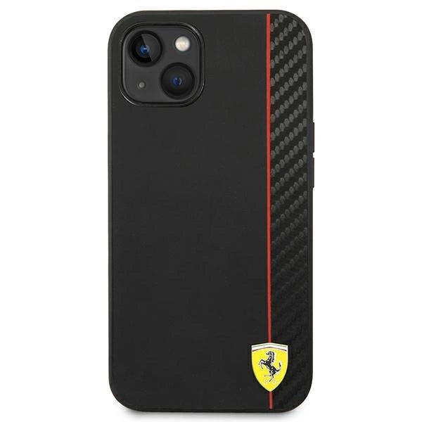 Ferrari FEHCP14MAXBK iPhone 14 Plus 6.7" black/black hardcase Carbon