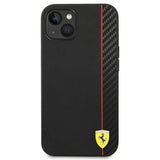 Ferrari FEHCP14MAXBK iPhone 14 Plus 6.7" black/black hardcase Carbon