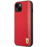 Ferrari FEHCP14MAXRE iPhone 14 Plus 6.7" red/red hardcase Carbon