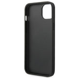 Ferrari FEHCP14MRBUK iPhone 14 Plus 6.7" black/black hardcase Leather Stamp Sides