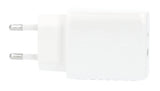 Gear Lader 220V 1xUSB-C + 1xUSB-A PD/PPS 25W + 18W QC Hvid