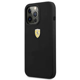 Ferrari FESSIHCP13LBK iPhone 13 Pro / 13 6.1" black/black hardcase Silicone
