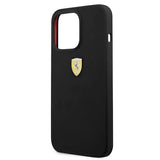 Ferrari FESSIHCP13LBK iPhone 13 Pro / 13 6.1" black/black hardcase Silicone