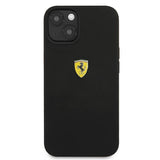 Ferrari FESSIHCP13SBK iPhone 13 mini 5.4" black/black hardcase Silicone
