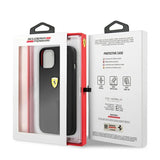 Ferrari FESSIHCP13SBK iPhone 13 mini 5.4" black/black hardcase Silicone