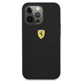 Ferrari FESSIHCP13XBK iPhone 13 Pro Max 6.7" black/black hardcase Silicone
