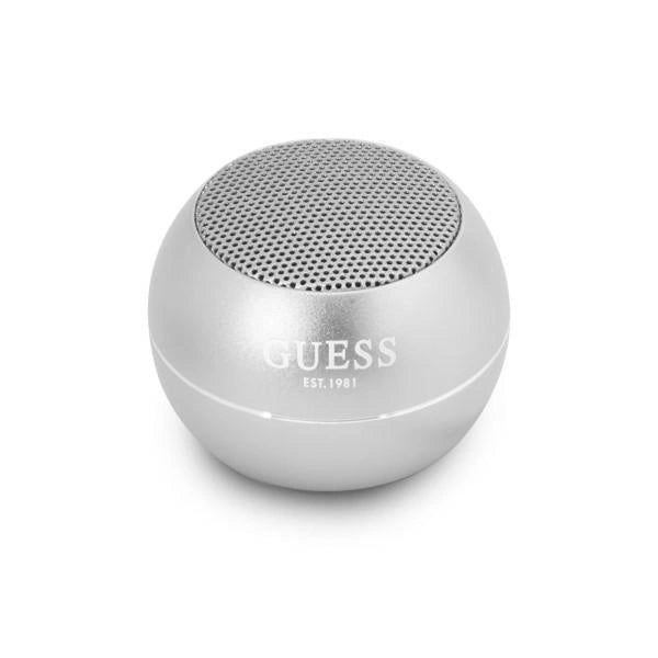 Guess Bluetooth højttaler GUWSALGEG højttaler mini grå / grå