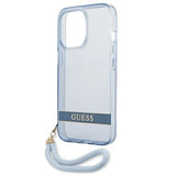 Guess GUHCP13LHTSGSB iPhone 13 Pro / 13 6,1 "blue / blue hardcase Translucent Stap