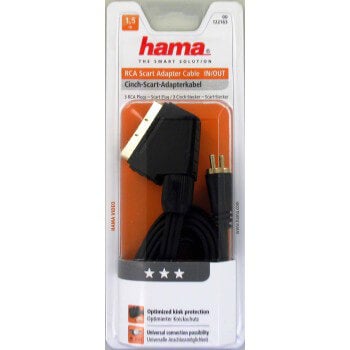 HAMA Scart Kabel-3 Phono 1,5m TL