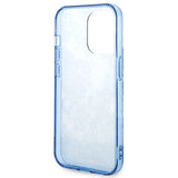 Guess GUHCP14LHGPLHB iPhone 14 Pro 6.1" blue/blue hardcase Porcelain Collection