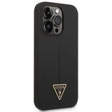 Guess GUHCP14LSLTGK iPhone 14 Pro 6.1" black/black hardcase Silicone Triangle