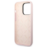 Guess Silicone Triangle iPhone 14 Pro 6.1" Case - Purple