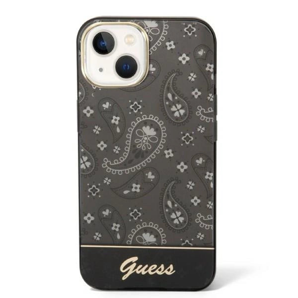 Guess GUHCP14MHGBNHK iPhone 14 Plus 6.7" black/black hardcase Bandana Paisley