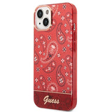 Guess GUHCP14MHGBNHR iPhone 14 Plus 6.7" red/red hardcase Bandana Paisley