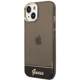 Guess GUHCP14MHGCOK iPhone 14 Plus 6.7 "black / black hardcase Translucent