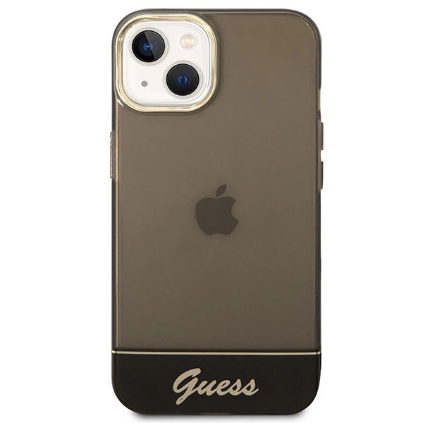 Guess GUHCP14MHGCOK iPhone 14 Plus 6.7 "black / black hardcase Translucent