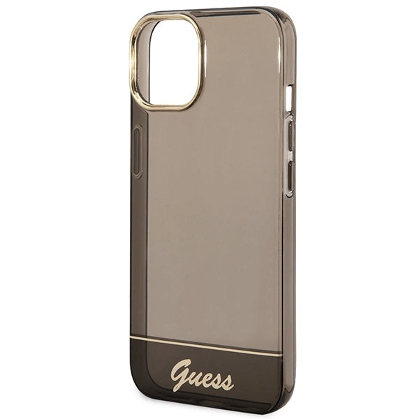 Guess GUHCP14MHGCOK iPhone 14 Plus 6.7 "black / black hardcase Translucent
