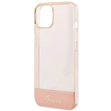 Guess GUHCP14MHGCOP iPhone 14 Plus 6.7 "pink / pink hardcase Translucent