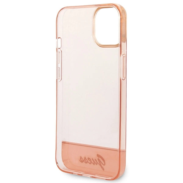 Guess GUHCP14MHGCOP iPhone 14 Plus 6.7 "pink / pink hardcase Translucent