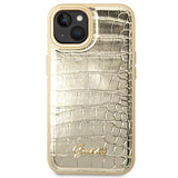 Guess GUHCP14MHGCRHD iPhone 14 Plus 6.7 "gold / gold hardcase Croco Collection