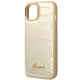Guess GUHCP14MHGCRHD iPhone 14 Plus 6.7 "gold / gold hardcase Croco Collection