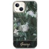 Guess GUHCP14MHGJGHA iPhone 14 Plus 6.7" green/green hardcase Jungle Collection