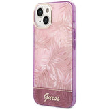 Guess GUHCP14MHGJGHP iPhone 14 Plus 6.7 "pink / pink hardcase Jungle Collection