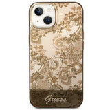 Guess GUHCP14MHGPLHC iPhone 14 Plus 6.7" ocher hardcase Porcelain Collection